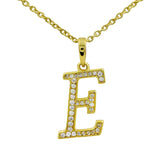 Moissanite Letter Pendant