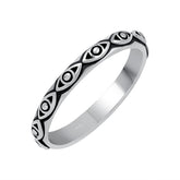 TISHAVI 925 Sterling Silver Eternity Band Ring for Women Plain Silver Thumb Finger Stackable Ring for Stacking Gift for Her Mom Sister Wife