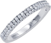 0.2 Cts White Gold Plated Moissanite Band For Women 925 Sterling Silver Half Eternity Wedding Jewelry Gifts For Wife