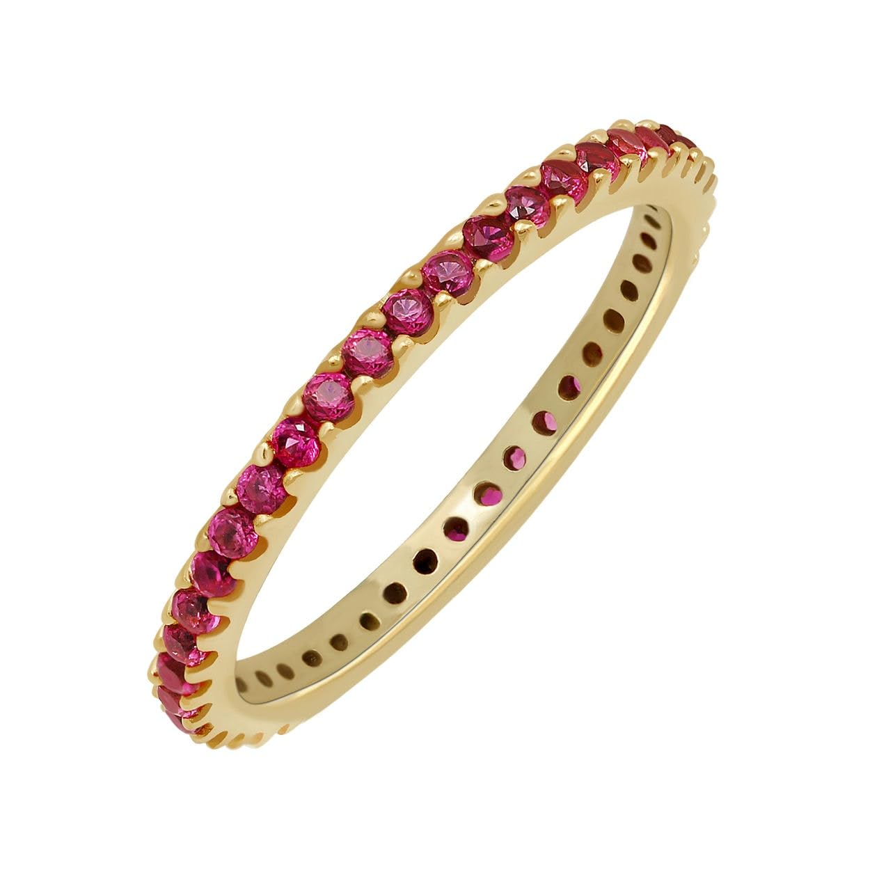 Ruby Eternity Ring