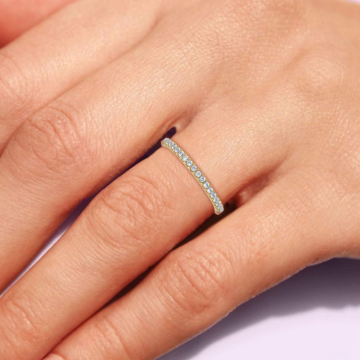 Diamond Stackable Ring