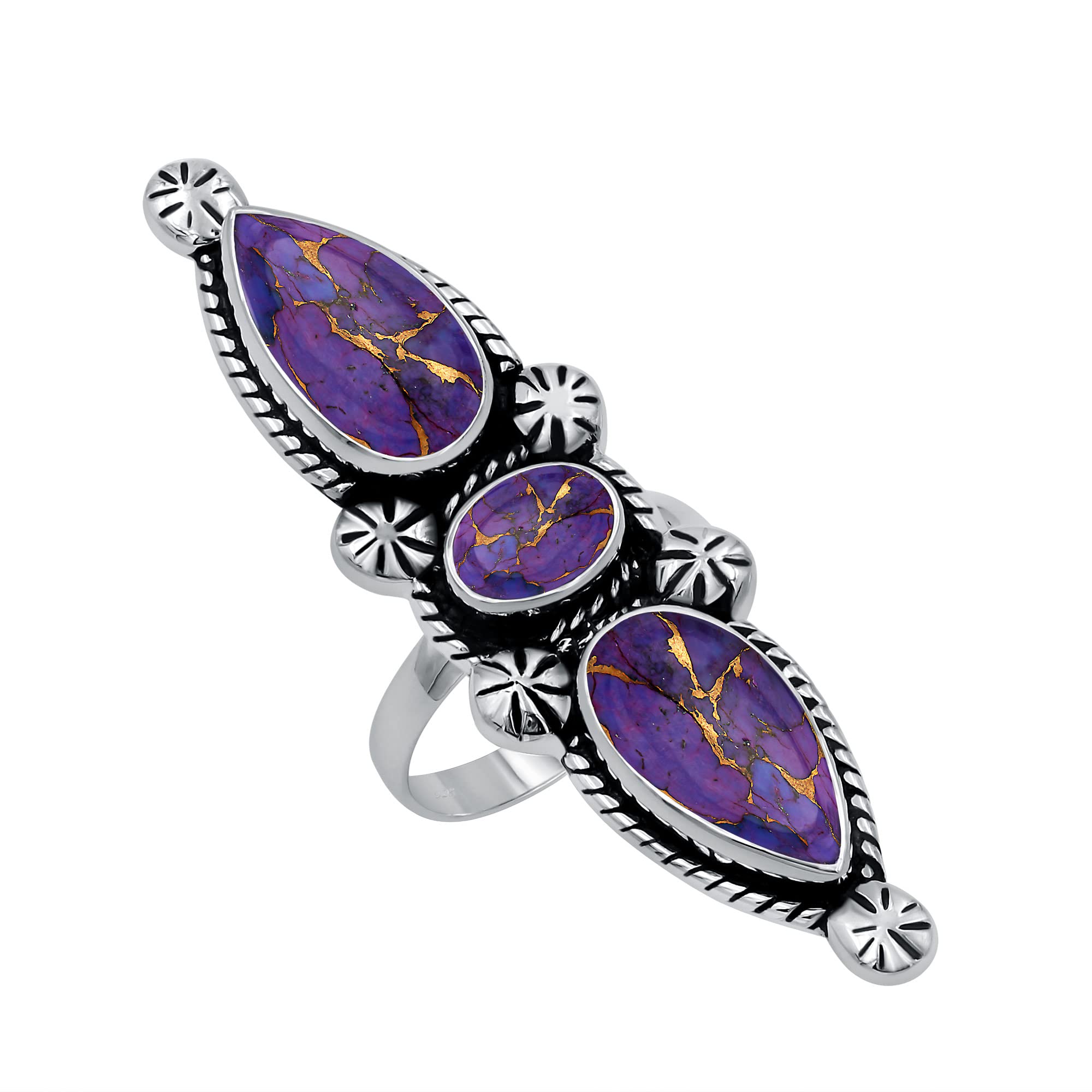 Purple Copper Turquoise