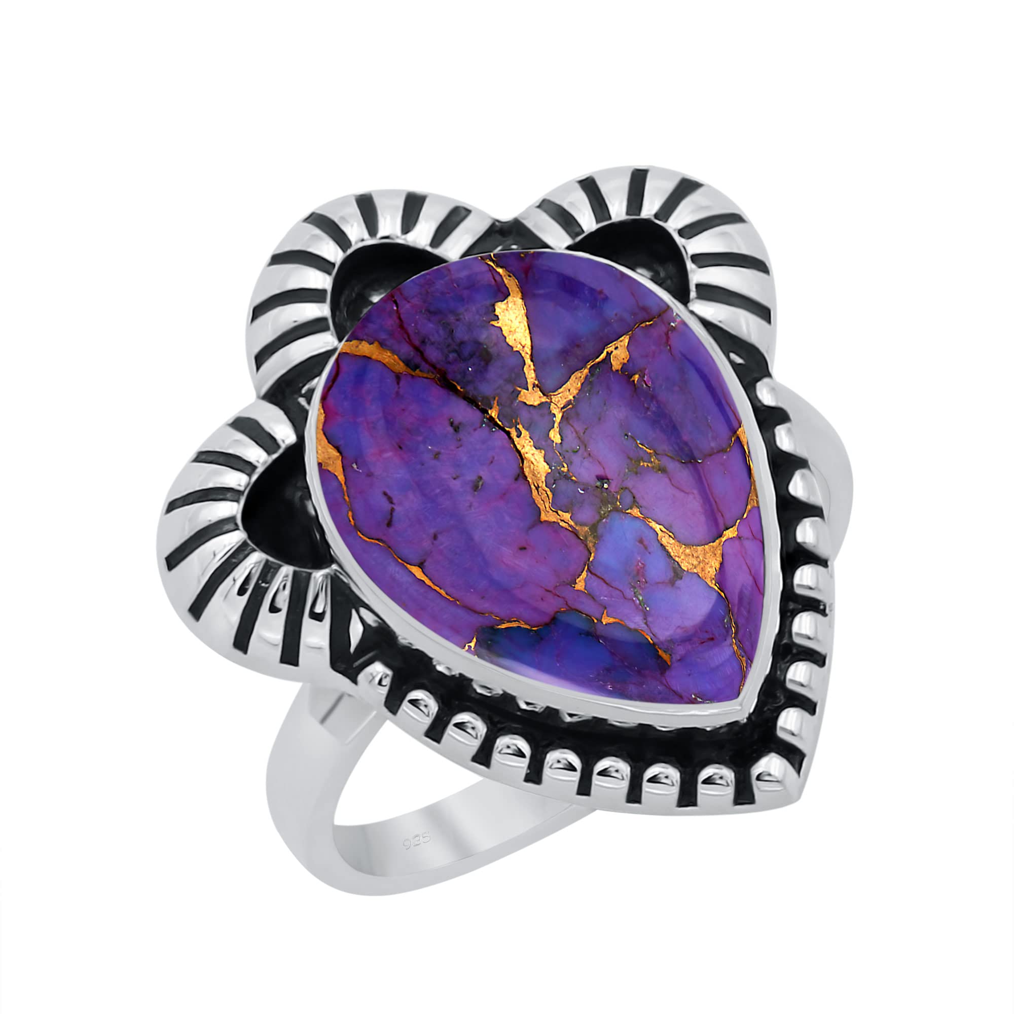 Purple Copper Turquoise