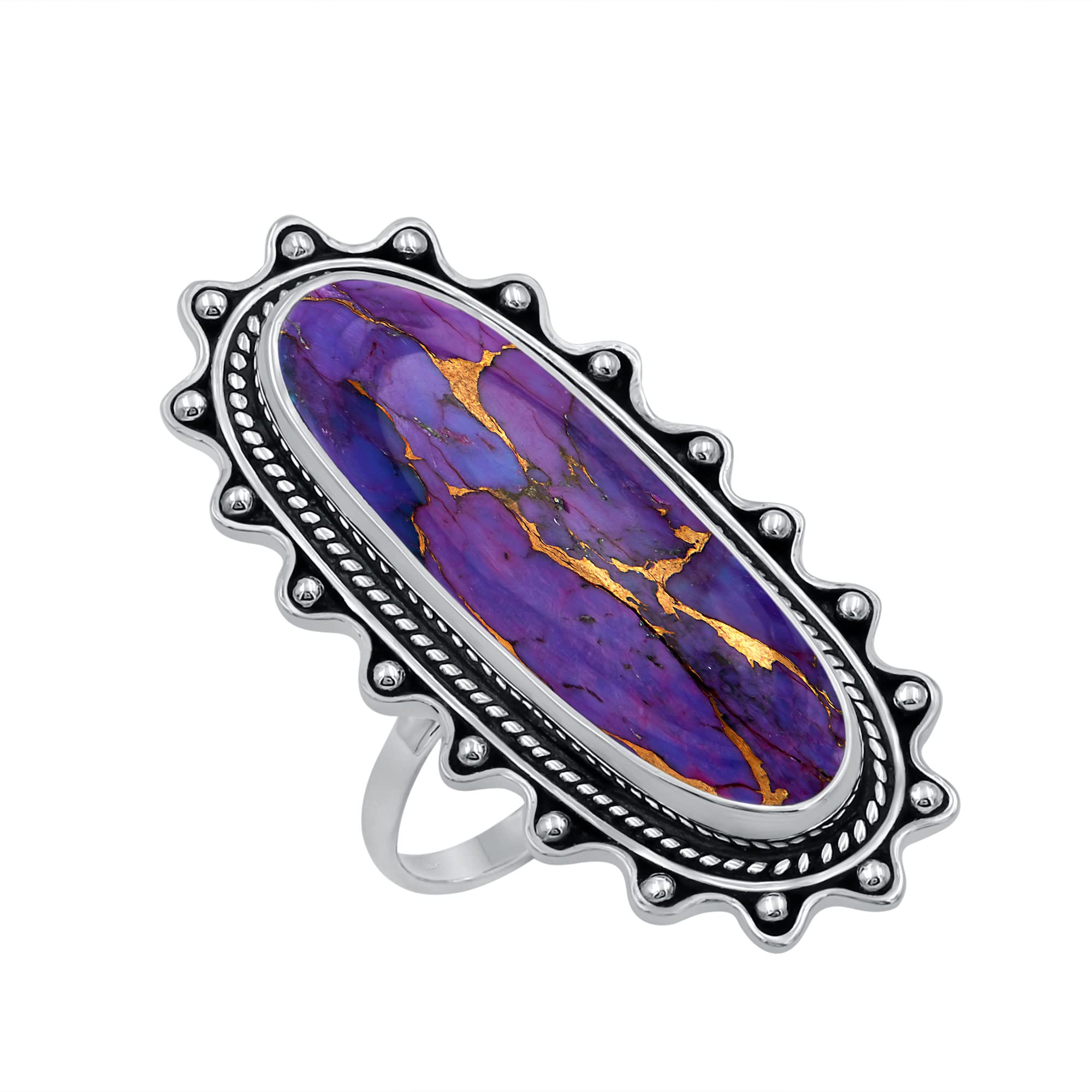 Purple Copper Turquoise