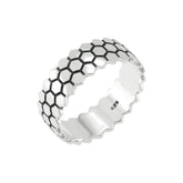 Football Court Ring for Women 925 Sterling Silver Statement Ring Jewelry Gifts for Her
