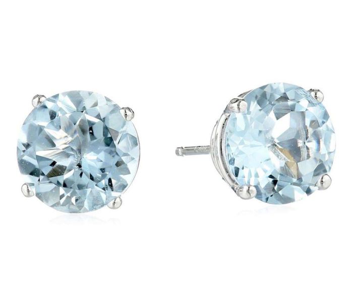 Aquamarine Earrings
