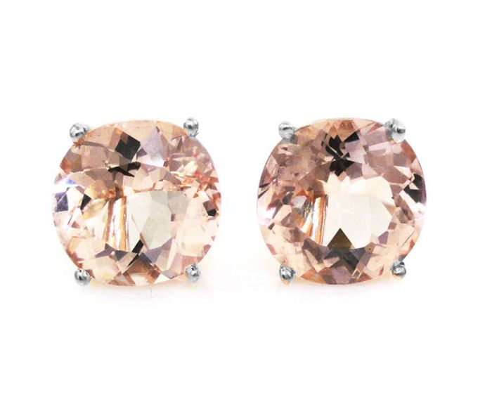 Morganite Earrings