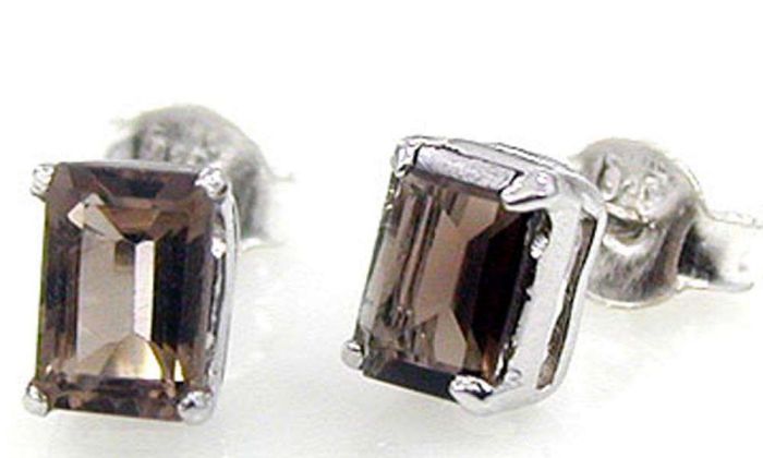 Smoky Quartz Earrings