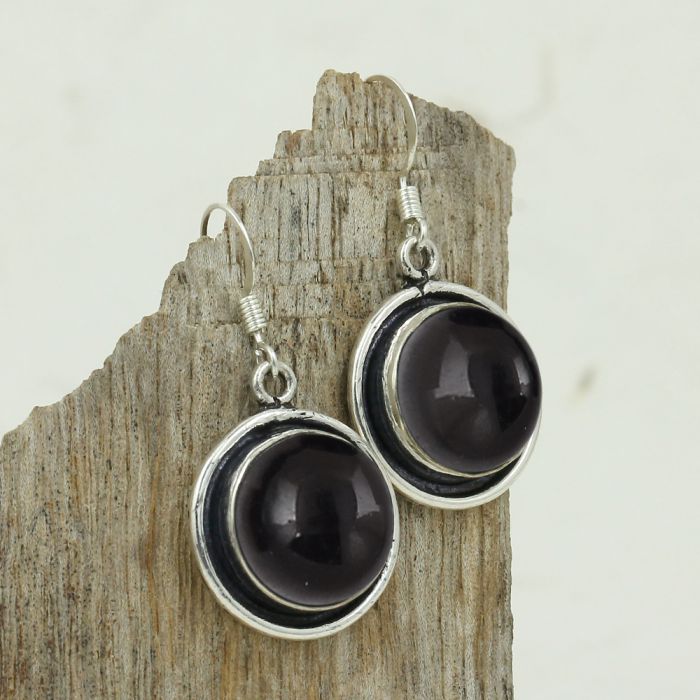 Black Onyx Earrings