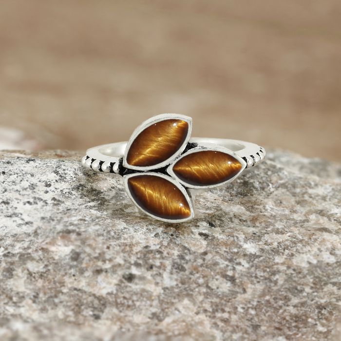 Tiger Eye Ring