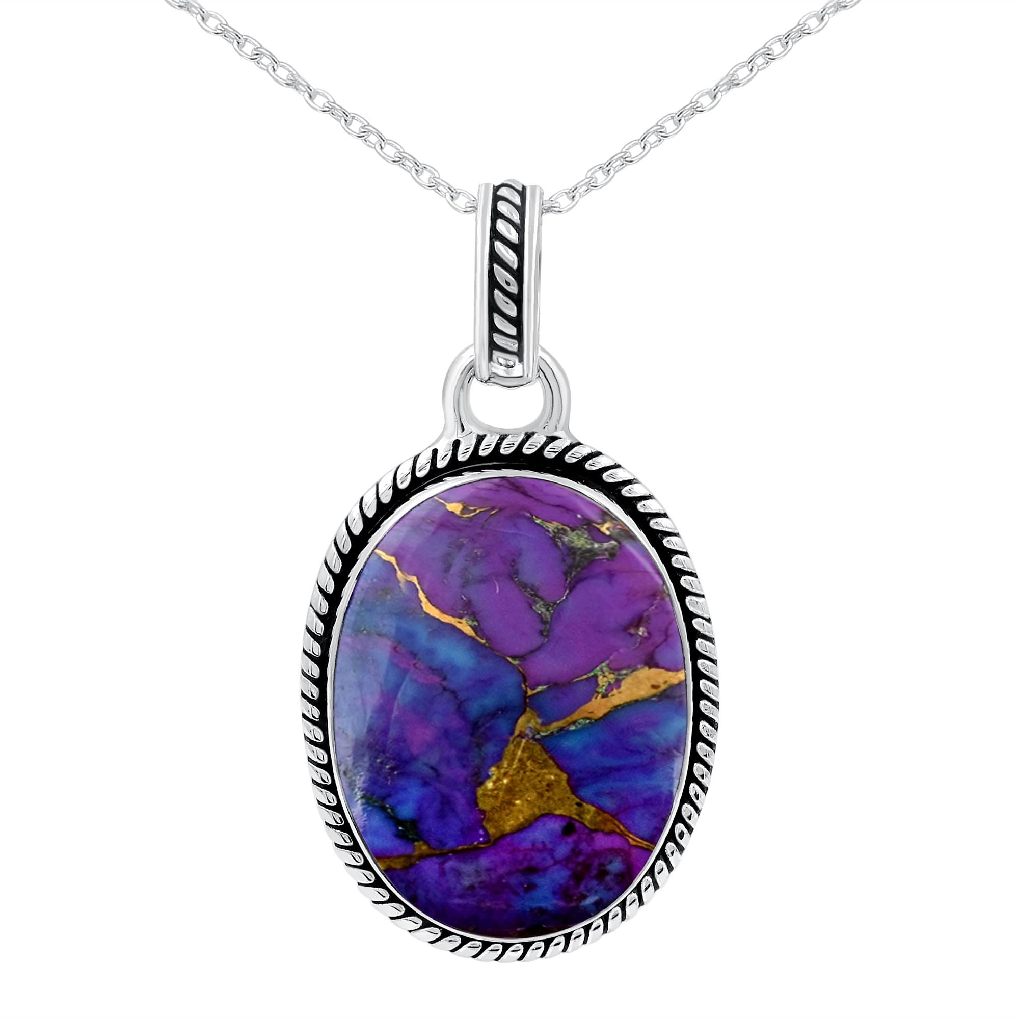 Purple Copper Turquoise