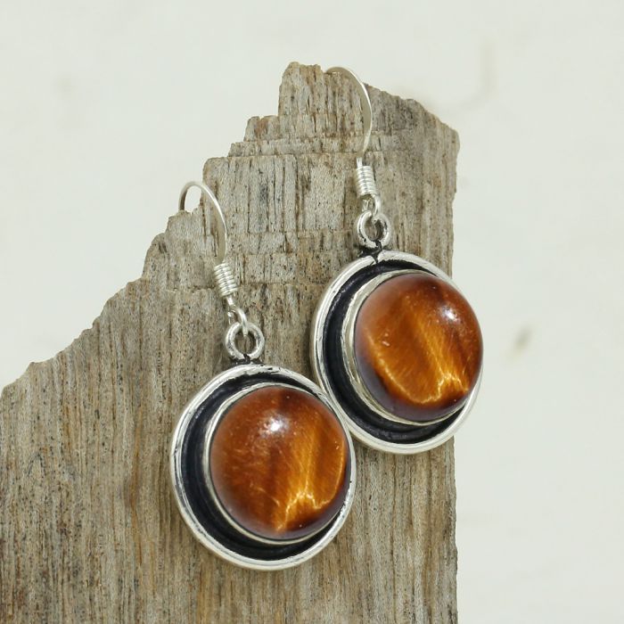 Tiger Eye Earrings